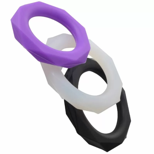 FANTASY C RINGZ SET ANILLOS SILICONA