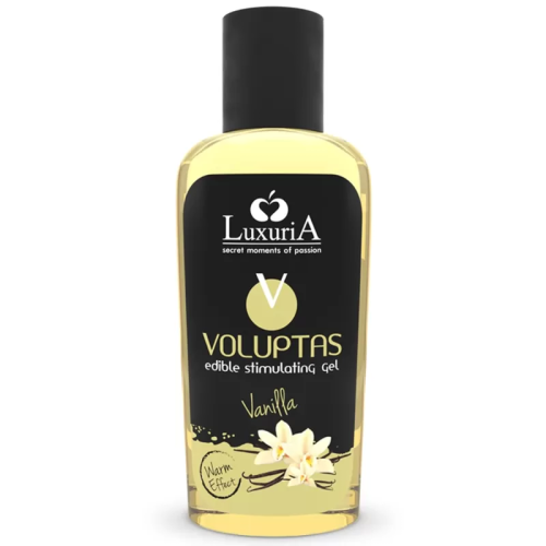 LUXURIA VOLUPTAS GEL ESTIMULANTE COMESTIBLE EFECTO CALOR - VAINILLA 100 ML